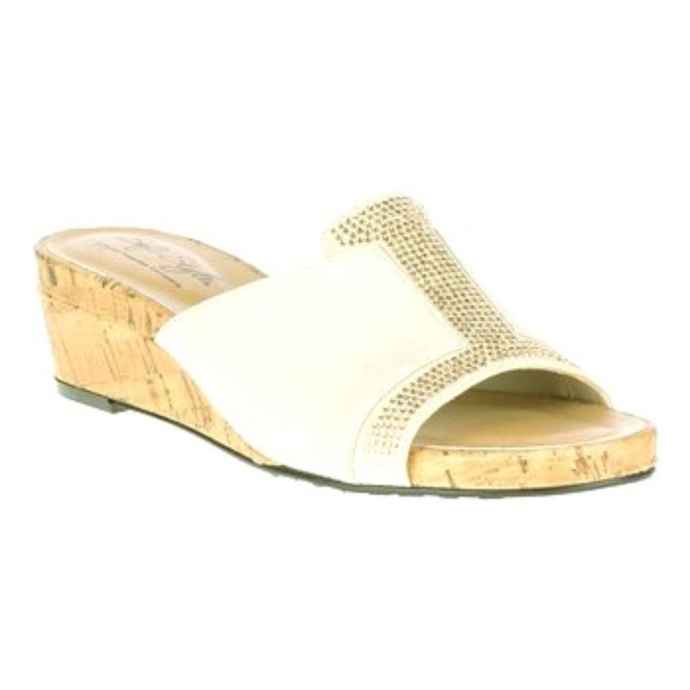 Soft Style by Hush Puppies Bone Slide Sandal NEW